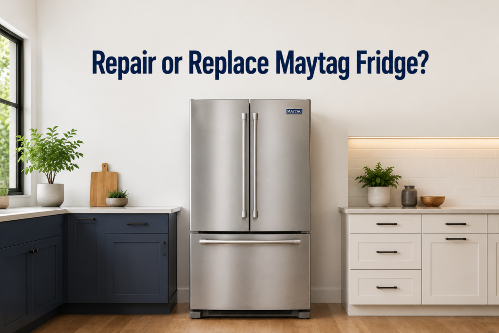 maytag fridge repair o replace