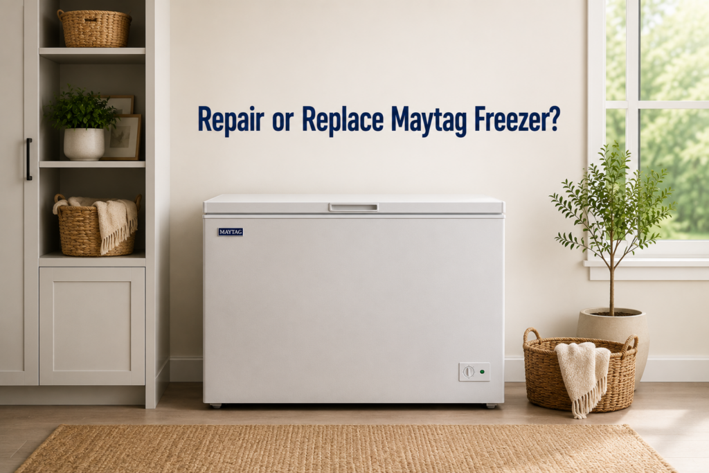 repair or replace maytag freezer