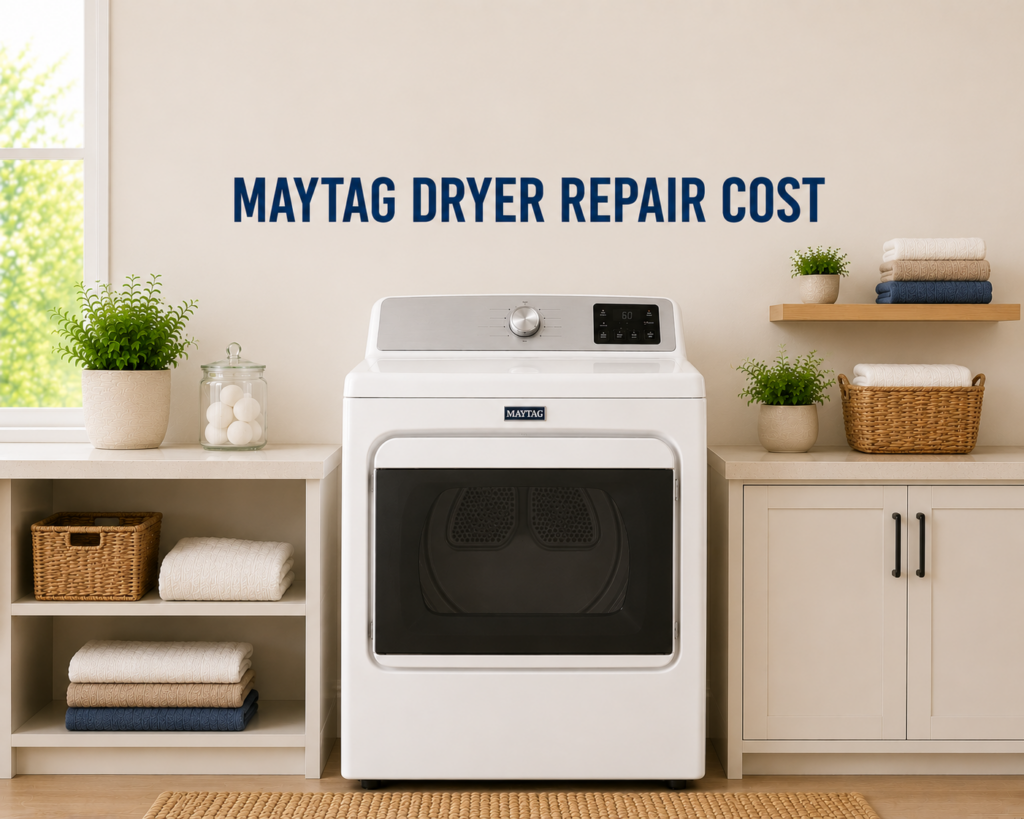 maytag dryer repair cost