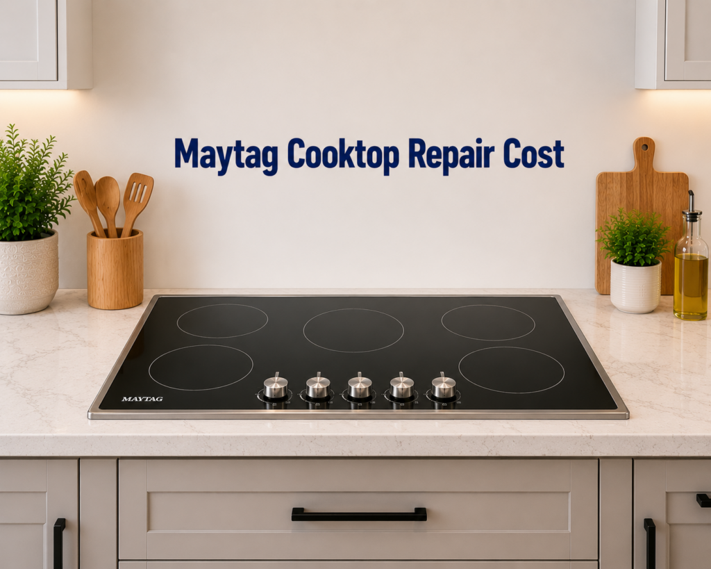 maytag cooktop repair cost