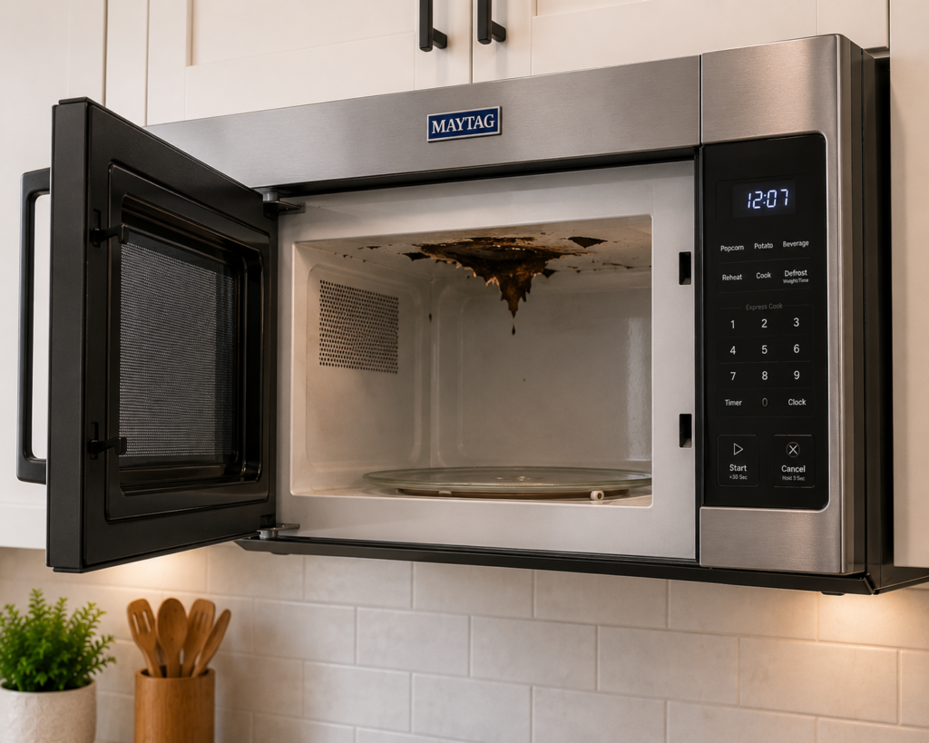 maytag microwave repair cost