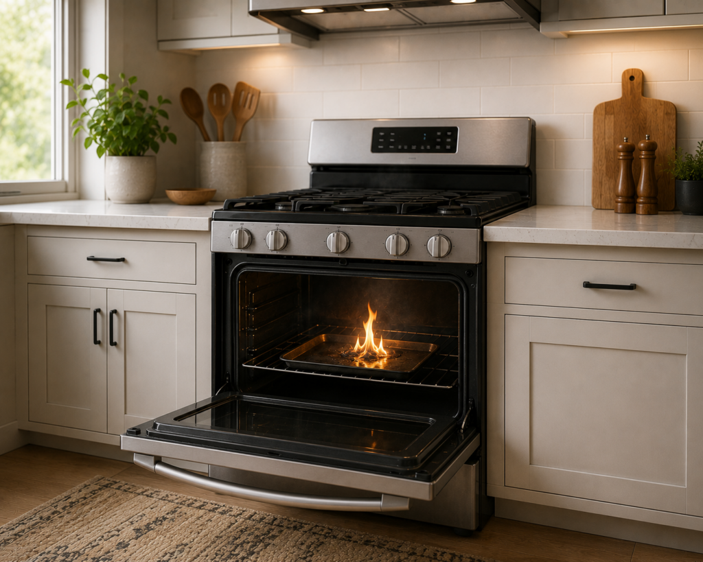 maytag oven safety