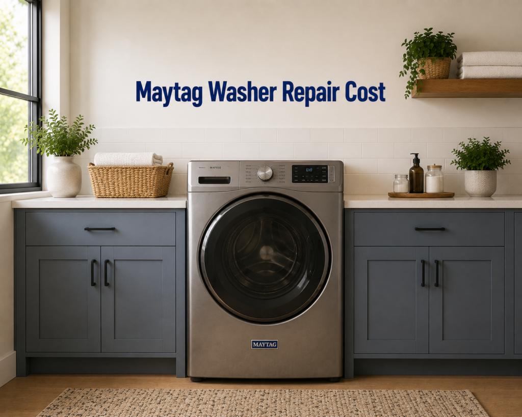 maytag washer repair cost