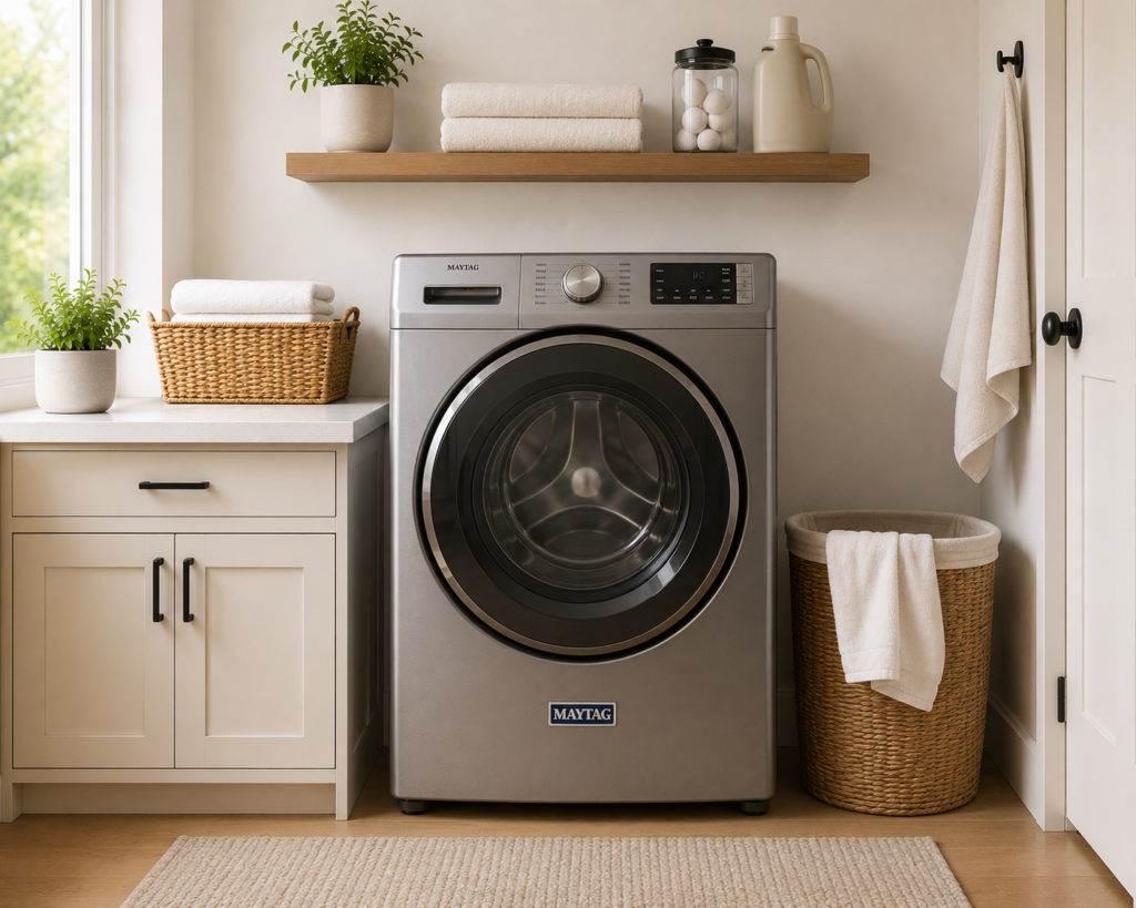 maytag washer safety
