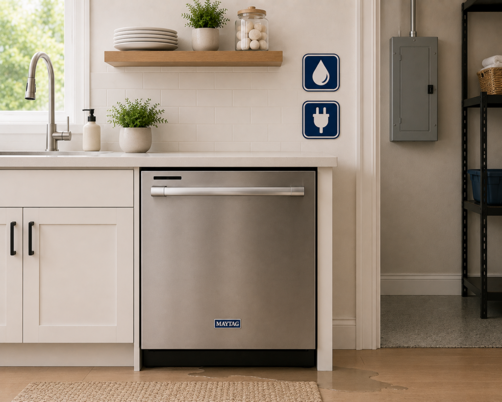 maytag dishwasher safety