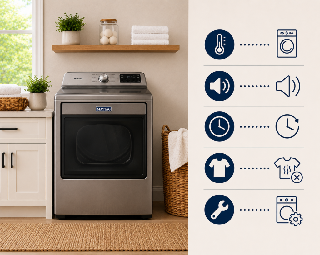 when to replace maytag dryer