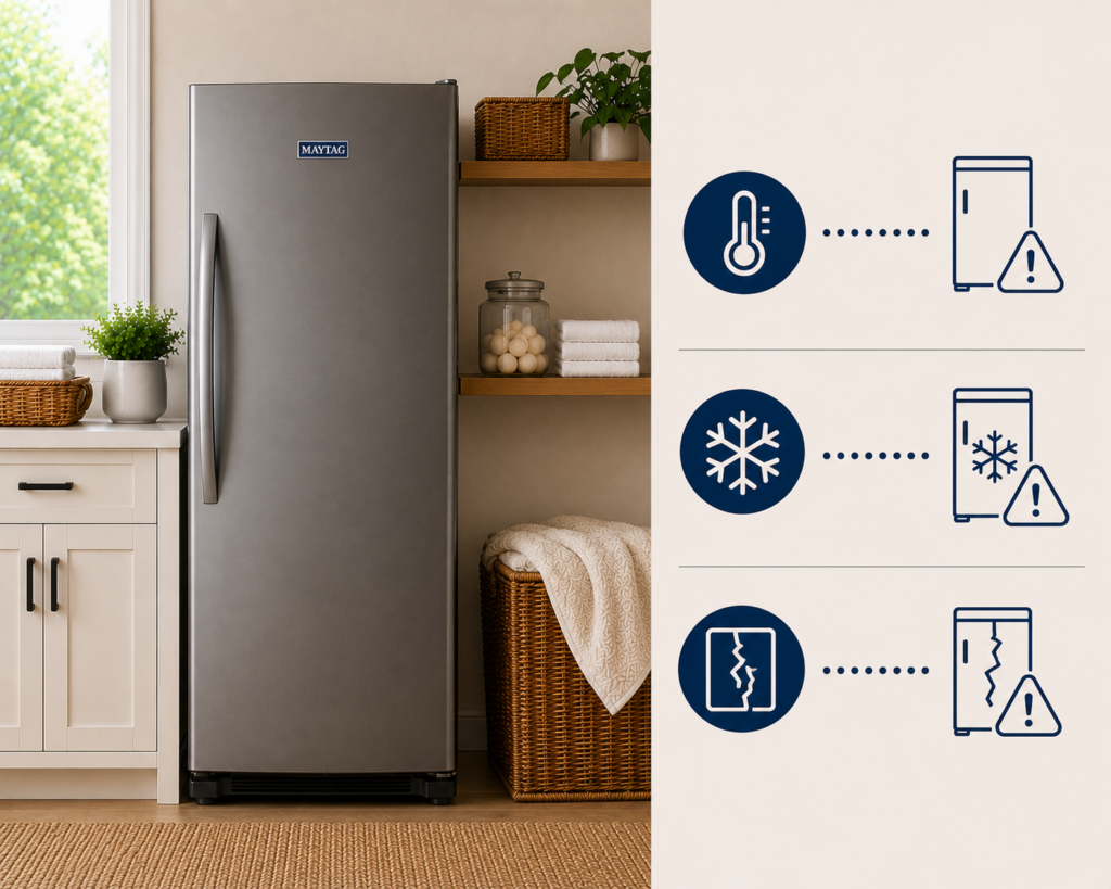 when to replace maytag freezer