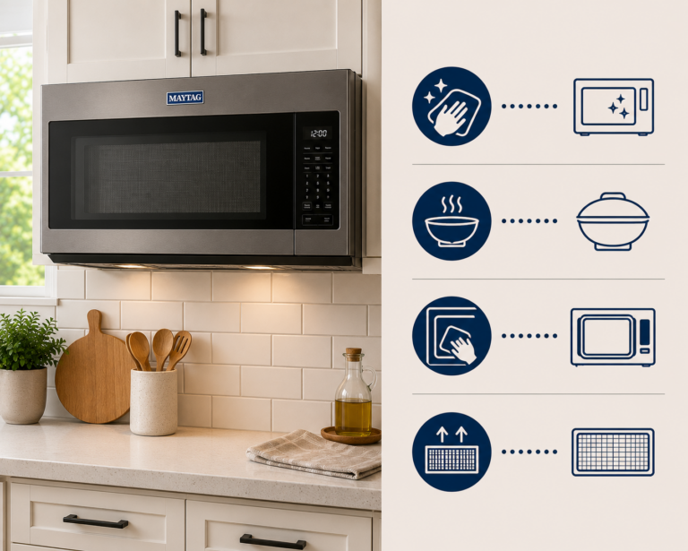 maytag microwave maintenance
