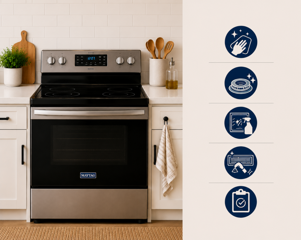maytag range maintenance guide