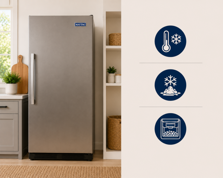 maytag freezer maintenance guide