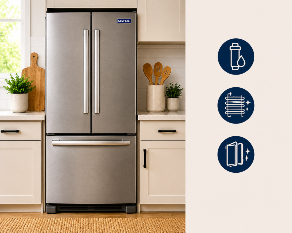 maytag fridge maintenance