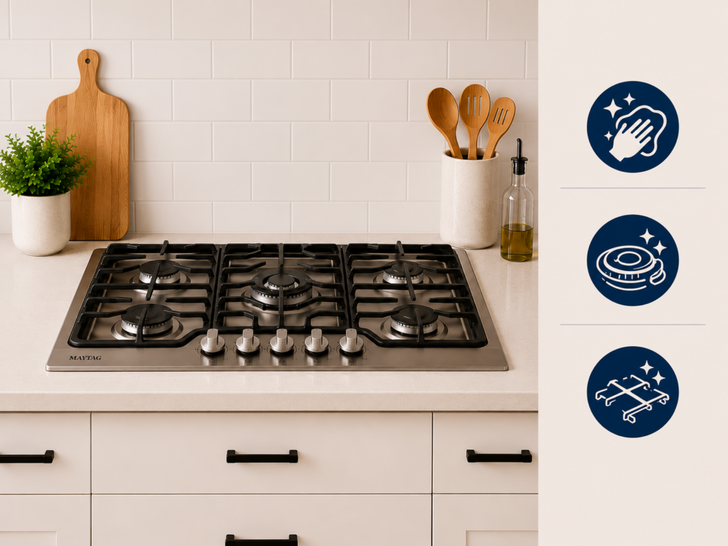 maytag cooktop maintenance
